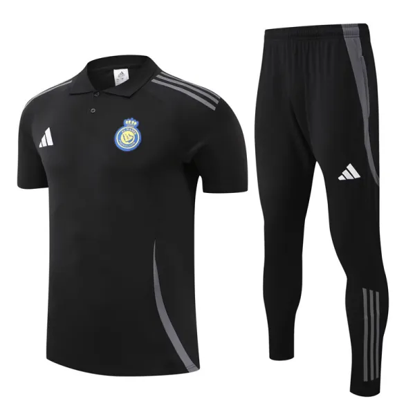 2025-26 AL-Nassr Black Polo Tracksuit
