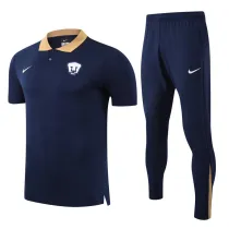 2025-26 Pumas UNAM Royal blue Polo Tracksuit