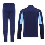 2025-26 Marseille Royal blue Jacket Tracksuit #01