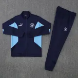 2025-26 Man Utd Royal blue Jacket Tracksuit #01