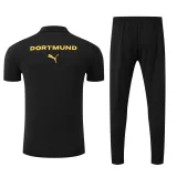 2025-26 Dortmund Black Polo Tracksuit