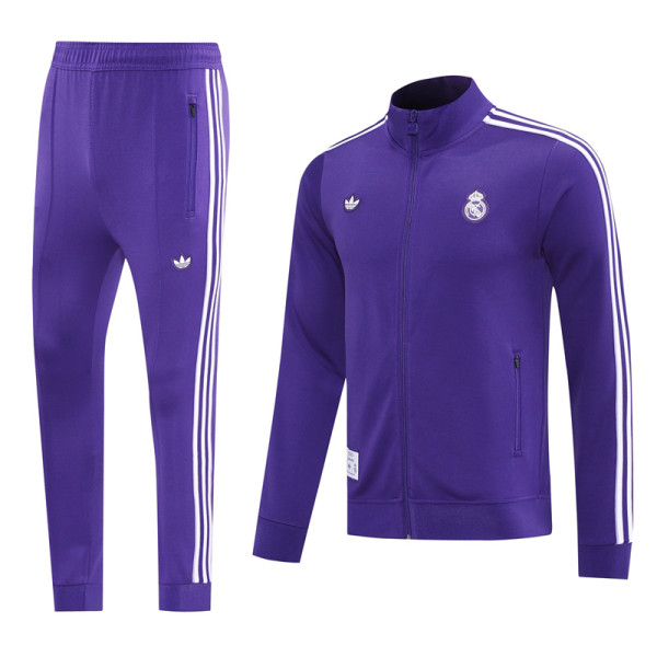 2025-26 RMA Purple Jacket Tracksuit #09