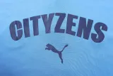 2025-26 Man City Lake blue Polo Tracksuit