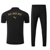 2025-26 ACM Black Polo Tracksuit
