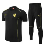 2025-26 Dortmund Black Polo Tracksuit