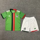 2025-26 Mexico Special Edition Green Kids Soccer Jersey