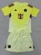 2025-26 Inter Miami  Light Yellow GoalKeeper Kids Soccer Jersey