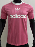 2025 AD Casual Pink Player Version Training shirts (三叶草)