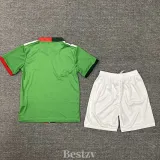 2025-26 Mexico Special Edition Green Kids Soccer Jersey