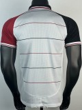 2025-26 Man Utd White Special Edition Player Version Training shirts (红黑袖)