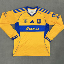 2025-26 Tigres UANL Home Long Sleeve Soccer Jersey (长袖)