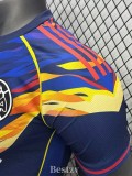 2025-26 Club America Royal Blue Player Version Soccer Jersey (Caliente)