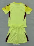 2025-26 ARS Light Yellow GoalKeeper Kids Soccer Jersey