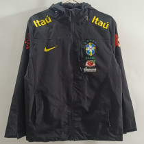 2025-26 Brazil Black Windbreaker