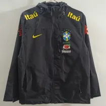 2025-26 Brazil Black Windbreaker