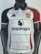 2025-26 Man Utd White Special Edition Player Version Training shirts (红黑袖)