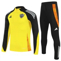 2025-26 Atletico Mineiro Yellow Half Pull Tracksuit (半拉链)