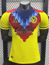 2025-26 Club America Yellow Commemorative Edition Player Version Soccer Jersey