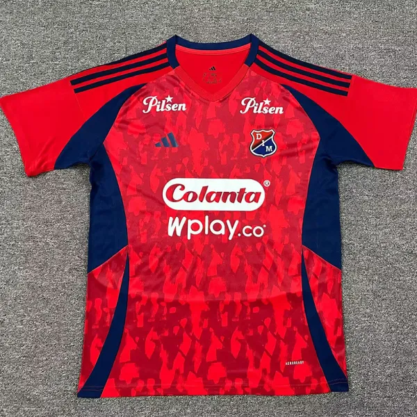 2025-26 Independiente Medellin Home Fans Soccer Jersey