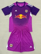 2025-26 New York Red Bulls Purple GoalKeeper Kids Soccer Jersey