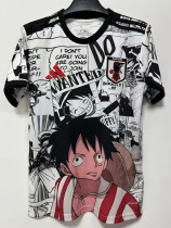 2025-26 Japan Special Edition Fans Soccer Jersey (红脸草帽)