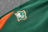 2025-26 Ivory Coast Dark green Jacket Tracksuit