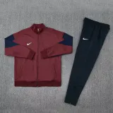 2025 NK Dark red Jacket Tracksuit #2318