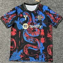 2025-26 BAR Blue Red Special Edition Fans Training Shirts