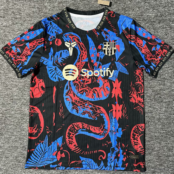 2025-26 BAR Blue Red Special Edition Fans Training Shirts