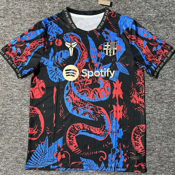 2025-26 BAR Blue Red Special Edition Fans Training Shirts