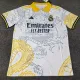2025-26 RMA Yellow White Polo Short Sleeve (龙)