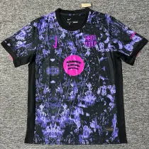 2025-26 BAR Purple Black Special Edition Fans Training Shirts