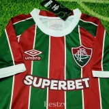 2025-26 Fluminense Home Kids Soccer Jersey