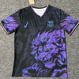 2025-26 BAR Purple Black Special Edition Fans Training Shirts (狮)