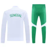 2025-26 Senegal  White Jacket Tracksuit