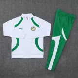 2025-26 Senegal  White Jacket Tracksuit