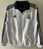 2024-25 RMA White & Black Double Sided Windbreaker (双面风衣)(龙)