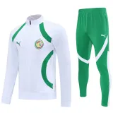 2025-26 Senegal  White Jacket Tracksuit
