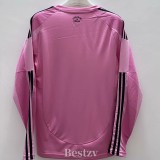 2025-26 Inter Miami Home Long Sleeve Soccer Jersey (长袖)