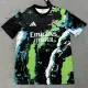 2025-26 RMA Black Green Special Edition Fans Training Shirts