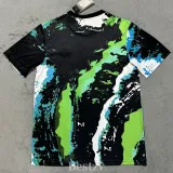 2025-26 RMA Black Green Special Edition Fans Training Shirts