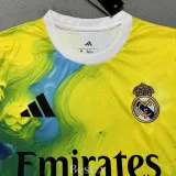 2025-26 RMA Yellow Special Edition Fans Training Shirts