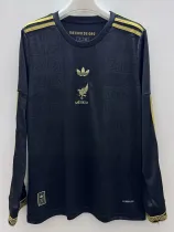 2025-26 Mexico Gold Cup Black Long Sleeve Soccer Jersey (长袖)