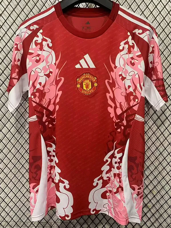 2024-25 Man Utd Red Special Edition Fans Training shirts