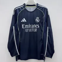 2025-26 RMA Away Long Sleeve Soccer Jersey (长袖)