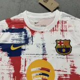 2025-26 BAR Special Edition White Red Fans Training Shirts