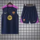 2025-26 BAR Royal blue Tank top and shorts suit