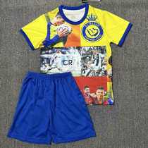 2025-26 AL-Nassr RONALDO Special Edition  Kids Soccer Jersey
