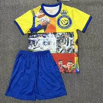 2025-26 AL-Nassr RONALDO Special Edition  Kids Soccer Jersey