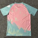 2025-26 Morocco Pink Blue Special Edition Fans Training shirts